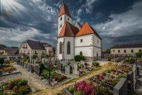 Church of Lasberg in Upper Austria     2048x1376 church of lasberg in upper austria, , -  ,  ,  , , 