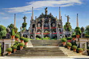 gardens on the isola bella,  italy, , - ,  ,  -, , 