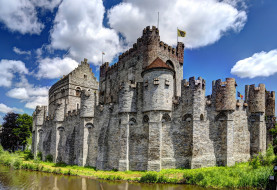 Gravensteen castle, Gand, Belgium     2046x1406 gravensteen castle,  gand,  belgium, ,  , 