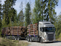 , scania, r620, truck, timber, highline