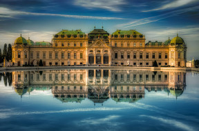 Schloss Belvedere in Vienna     2048x1354 schloss belvedere in vienna, ,  , , 
