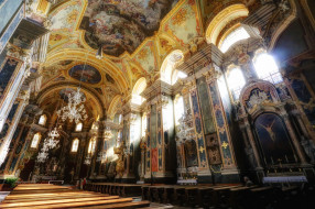interiors of bolzano cathedral, , ,   , , 