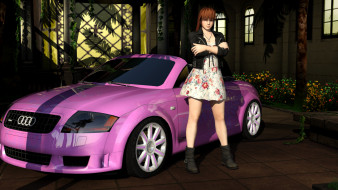 , 3d car&girl, , , , 