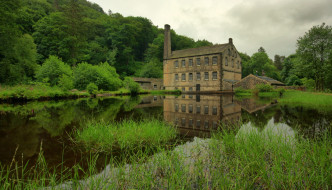 Gibson Mill at Hardcastle Crags     2048x1175 gibson mill at hardcastle crags, , - , , , 