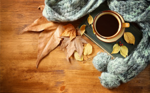      2880x1800 , ,   , hot, leaves, coffee, cup, autumn, , , , 