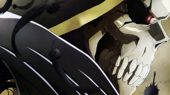      1920x1080 , overlord, art, ainz, ooal, gown
