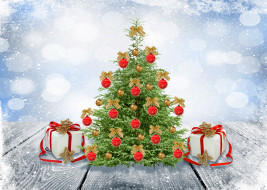      4500x3205 , , , , , , merry, snow, winter, decoration, christmas, , , , , 