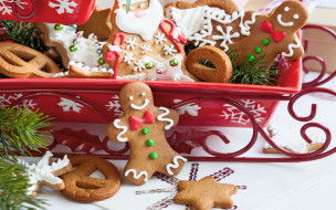      2880x1800 , , xmas, christmas, , , , merry, gingerbread, , , , , cookies, decoration